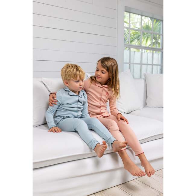 French Grandpa PJ, Pink - Pajamas - 3