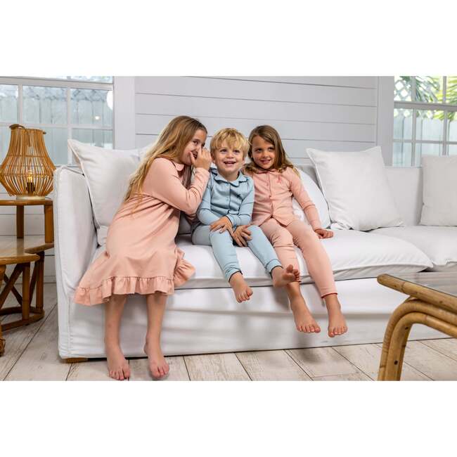 French Grandpa PJ, Pink - Pajamas - 4