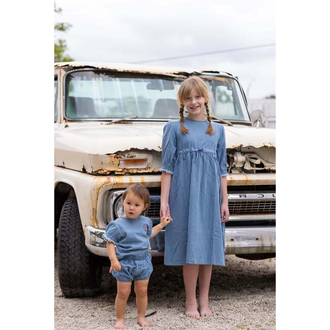 Denim Boy Set, Blue - Mixed Apparel Set - 4