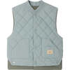BONPOINT Leo Puffer Vest, Blue Sea - Vests - 1 - thumbnail