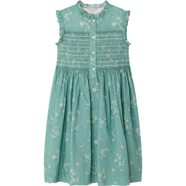 BONPOINT Fabiola Dress, Emerald
