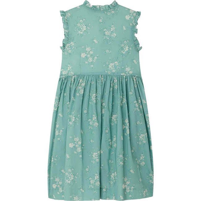 BONPOINT Fabiola Dress, Emerald - Dresses - 3