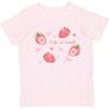Life Is Sweet Strawberry Short Sleeve T-Shirt, Ballet - T-Shirts - 1 - thumbnail