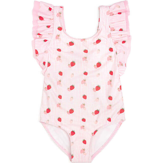 Berry Cute Bathing Suit, Pink