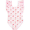 Berry Cute Bathing Suit, Pink - One Pieces - 1 - thumbnail