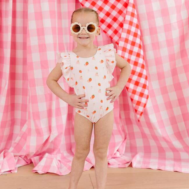 Berry Cute Bathing Suit, Pink