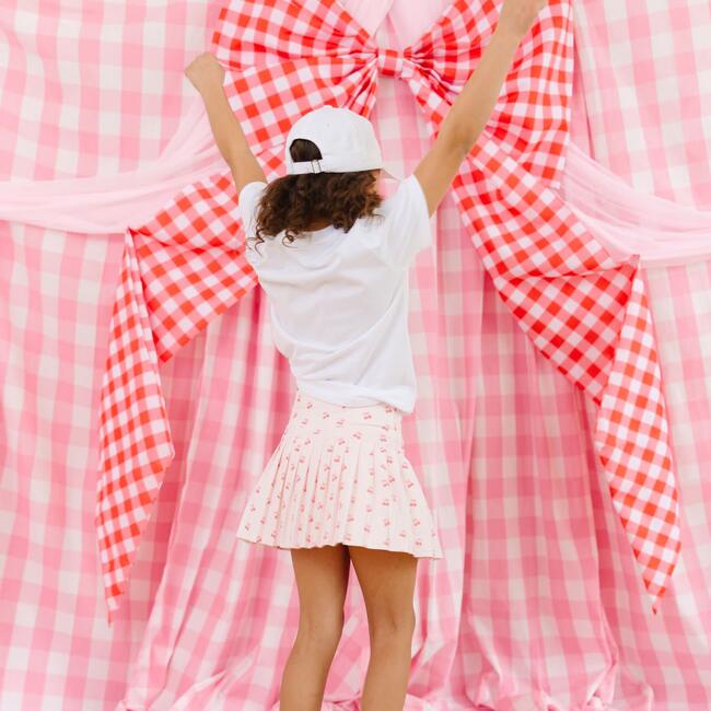 Cherry Cute Athletic Skort, Pink - Skirts - 4