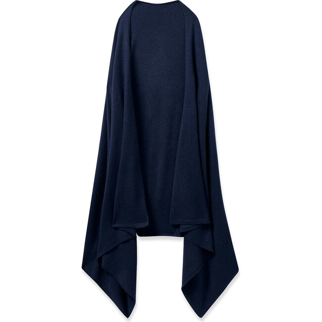 Women's Cashmere Wrap In Navy