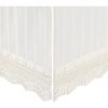 Off-White Lace Scallop Crib Skirt, White - Crib Skirts - 1 - thumbnail