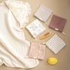 Violet 5-Piece Cotton Baby Washcloth Set, Beige - Towels - 3