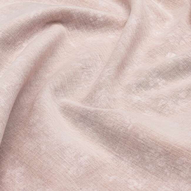 Violet Floral Muslin Baby Blanket with Ruffle Trim, Pink - Blankets - 3