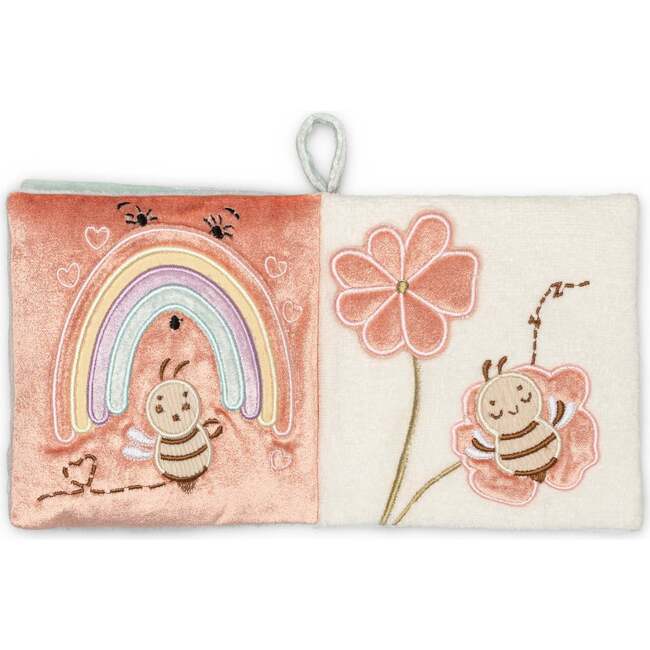 Violet Soft Activity Book, Beige - Developmental Toys - 3