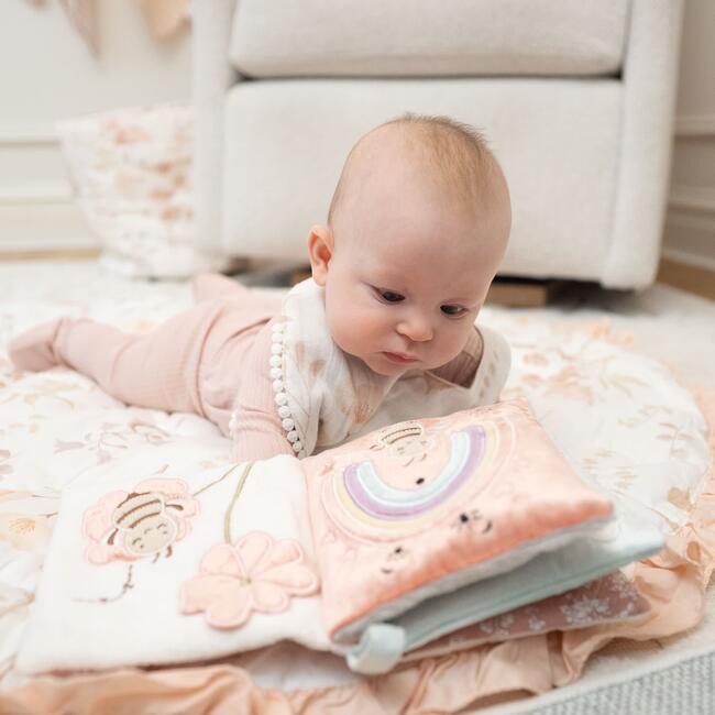 Violet Soft Activity Book, Beige - Developmental Toys - 4