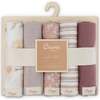 Violet 5-Piece Cotton Baby Washcloth Set, Beige - Towels - 6
