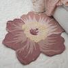Violet Hand-Tufted Wool Nursery Rug (36" Round), Pink - Rugs - 5