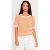 Cora Top, Coral Ivory - Sweaters - 3