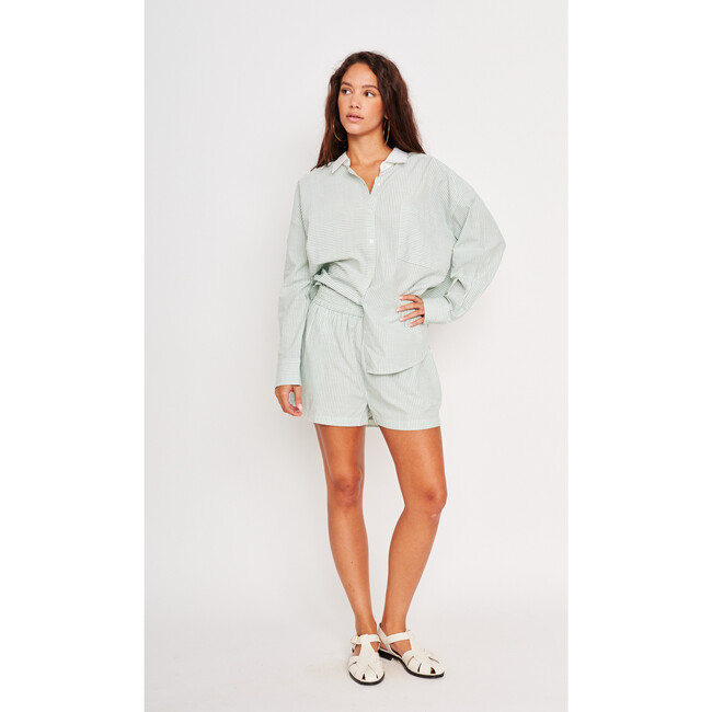 Benson Short, Mint Stripe