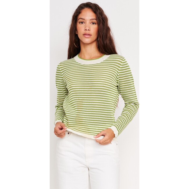 Cori Top, Mint Ivory