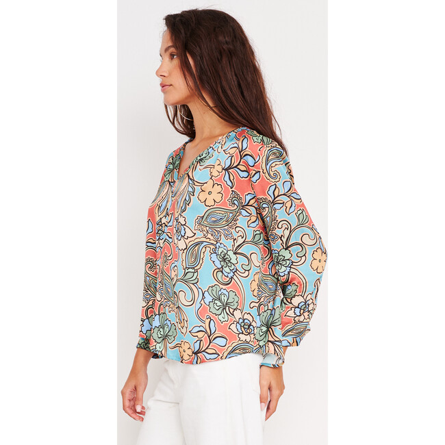Sasha Top, Andalusian Garden - Blouses - 3