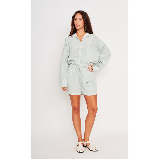 Benson Short, Mint Stripe