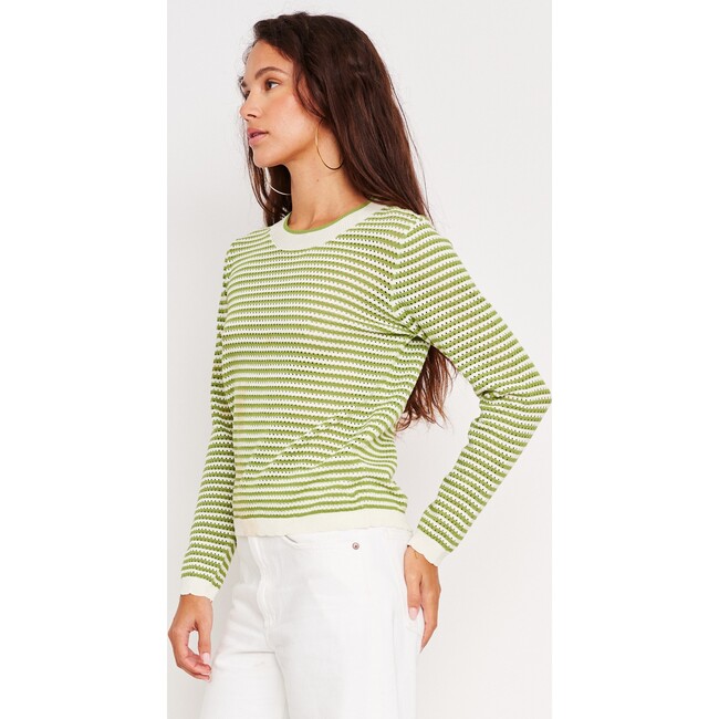 Cori Top, Mint Ivory - Sweaters - 5