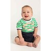Stripe Knit Shortall With Baseball Field - Rompers - 3 - thumbnail