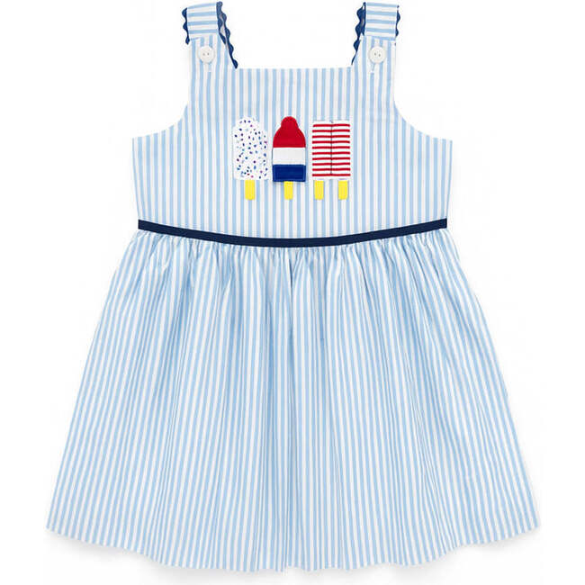 Seersucker Dress With Popsicles