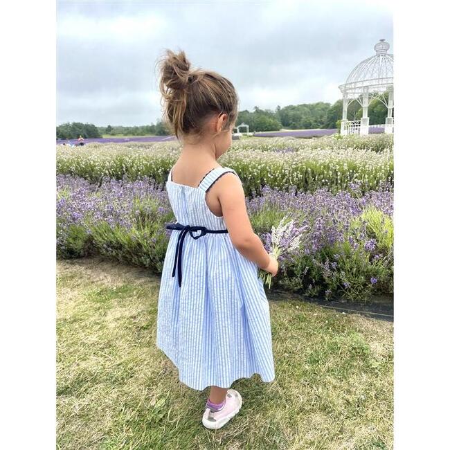 Seersucker Dress With Popsicles - Dresses - 3