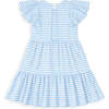 Stripe Knit Dress With Heart Cherries - Dresses - 5