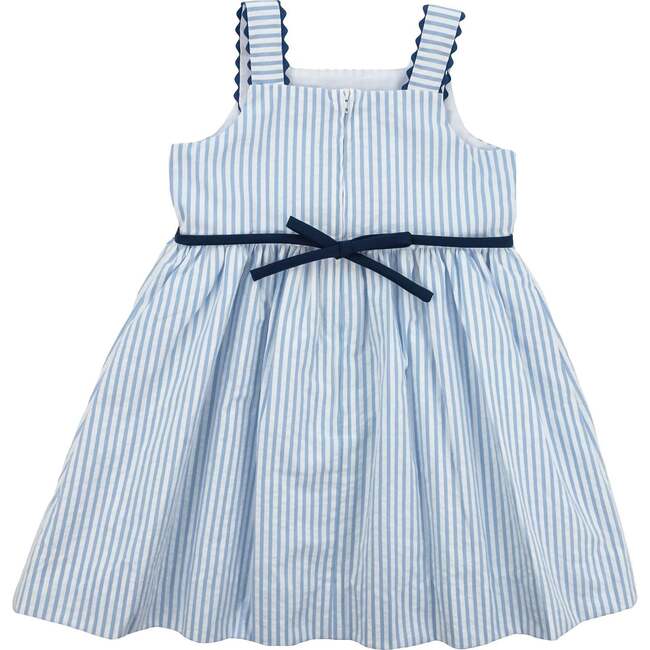 Seersucker Dress With Popsicles - Dresses - 5