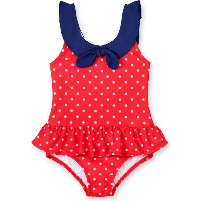 Polka Dot Sailor Swimsuit