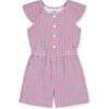 Plaid Seersucker Romper - Rompers - 1 - thumbnail