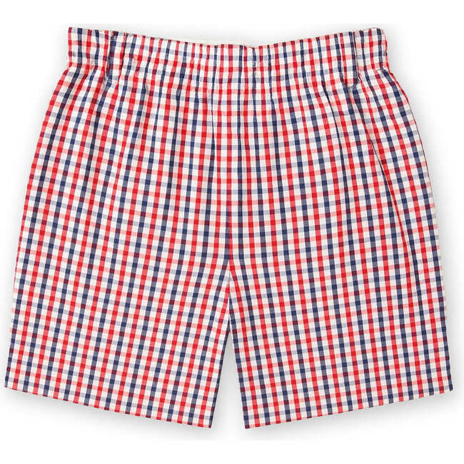 Plaid Seersucker Short - Shorts - 4