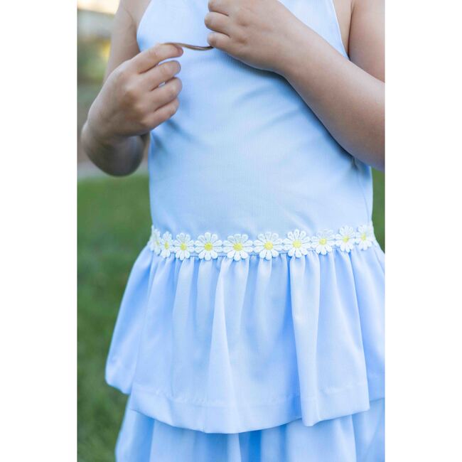 Pique Dress with Daisies