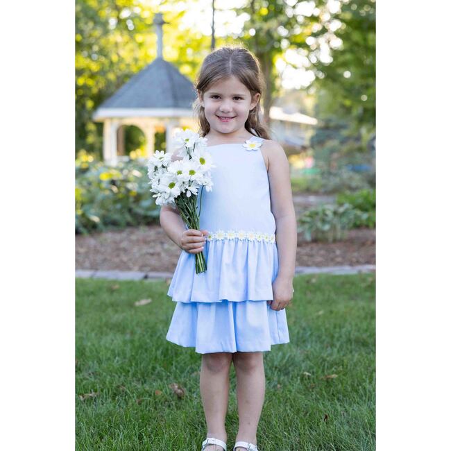 Pique Dress with Daisies - Dresses - 3