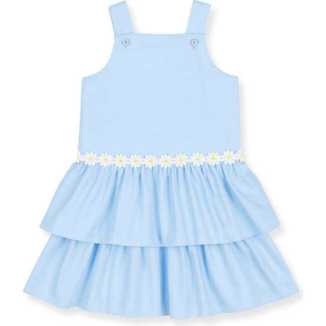 Pique Dress with Daisies - Dresses - 5