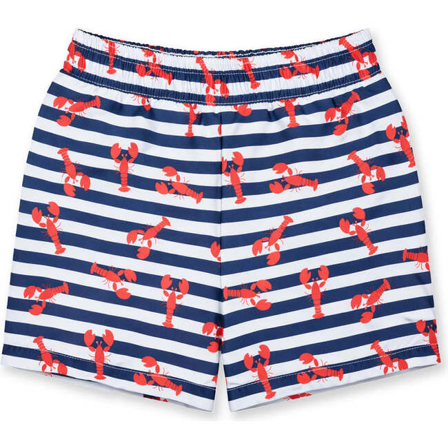 Lobster Print Swim Trunk