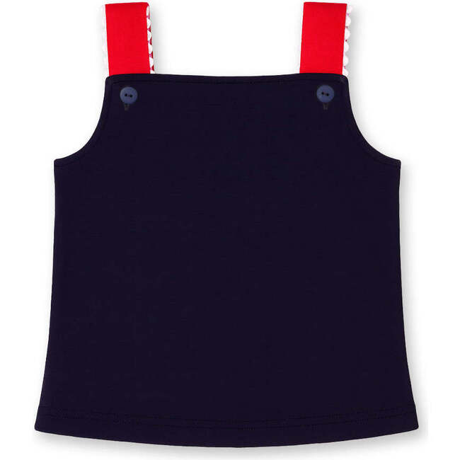 Knit Top With Ric Rac, Flowers & Star - Mixed Apparel Set - 4