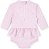Floral Print Rash Guard Onesie - One Pieces - 2