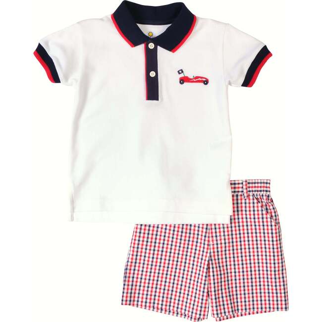 Knit Polo With Derby Car - Polo Shirts - 4