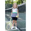 Knit Short Set with Tennis Rackets - Mixed Apparel Set - 4