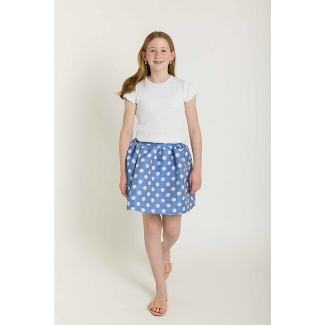 Ottoman Stripe Dot Skirt - Skirts - 3