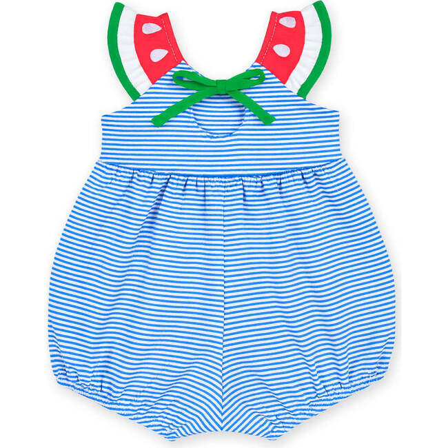 Baby Seersucker Swimsuit With Watermelon - One Pieces - 5