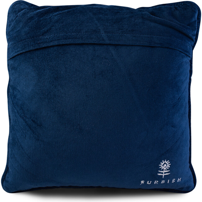 My Circus Needlepoint Pillow, Pink, Dark blue - Decorative Pillows - 3