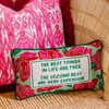 Expensive Needlepoint Pillow - Decorative Pillows - 2 - thumbnail