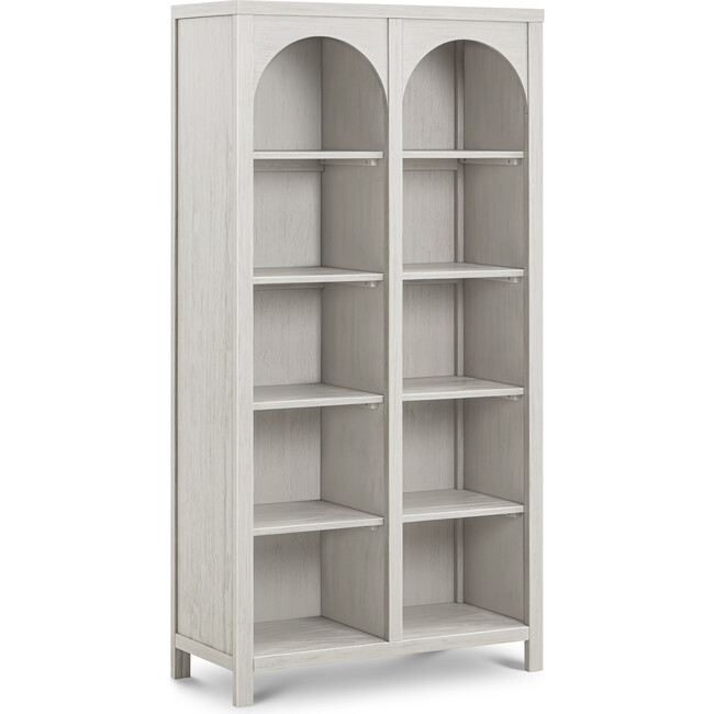 Eloise Bookcase, Assembled, White Driftwood