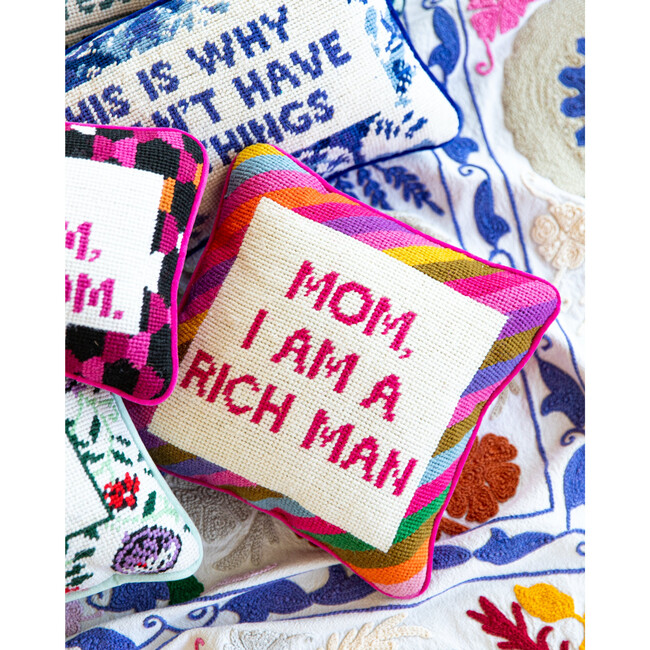 Cher Knows Best Needlepoint Pillow - Decorative Pillows - 4