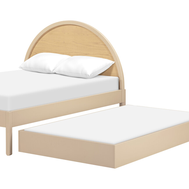 Moab Full Bed, Taupe/Ash - Beds - 4
