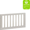 Toddler Bed Conversion Kit, White Driftwood - Beds - 3