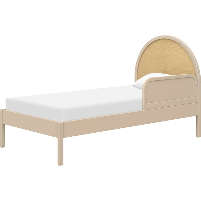 Moab Twin Bed, Taupe/Ash - Beds - 5